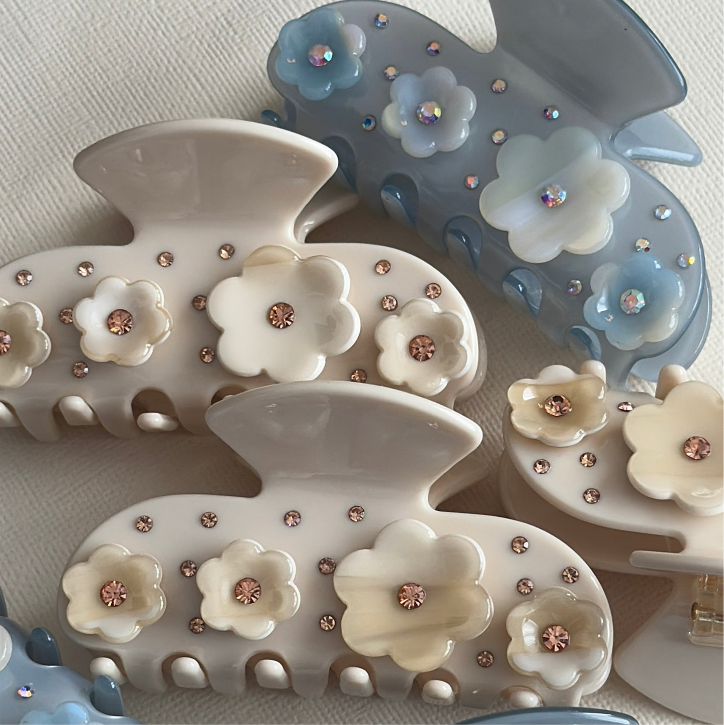 Liana Claw Clip - Blue