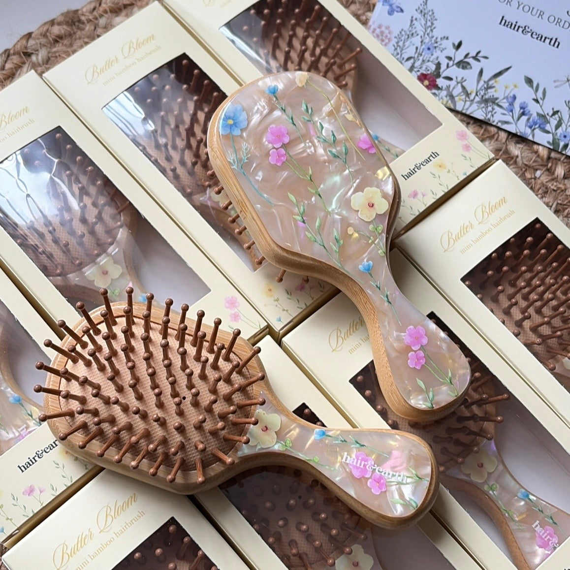 Mini Butter Bloom Hairbrush