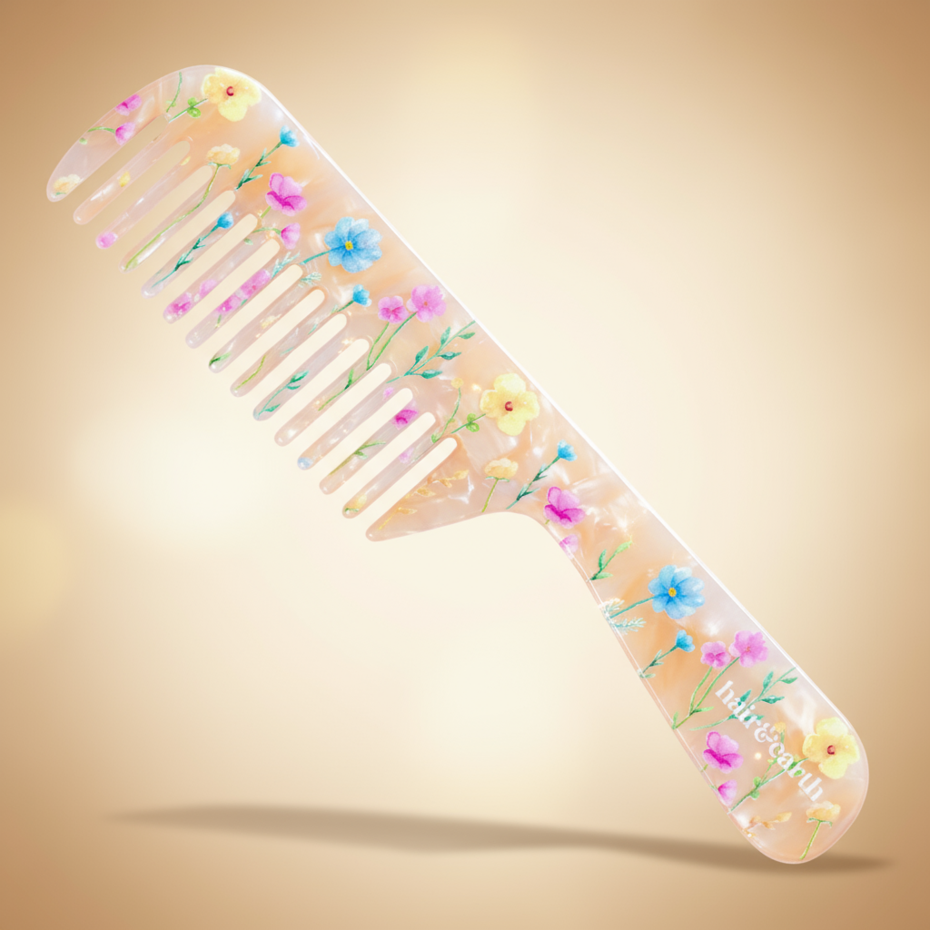 Butter Bloom Classic Handle Comb