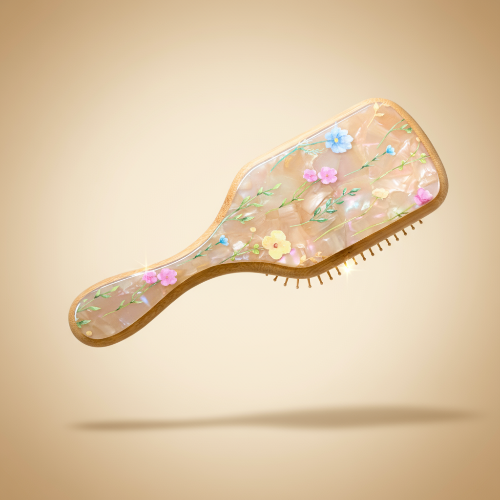 Butter Bloom Hairbrush