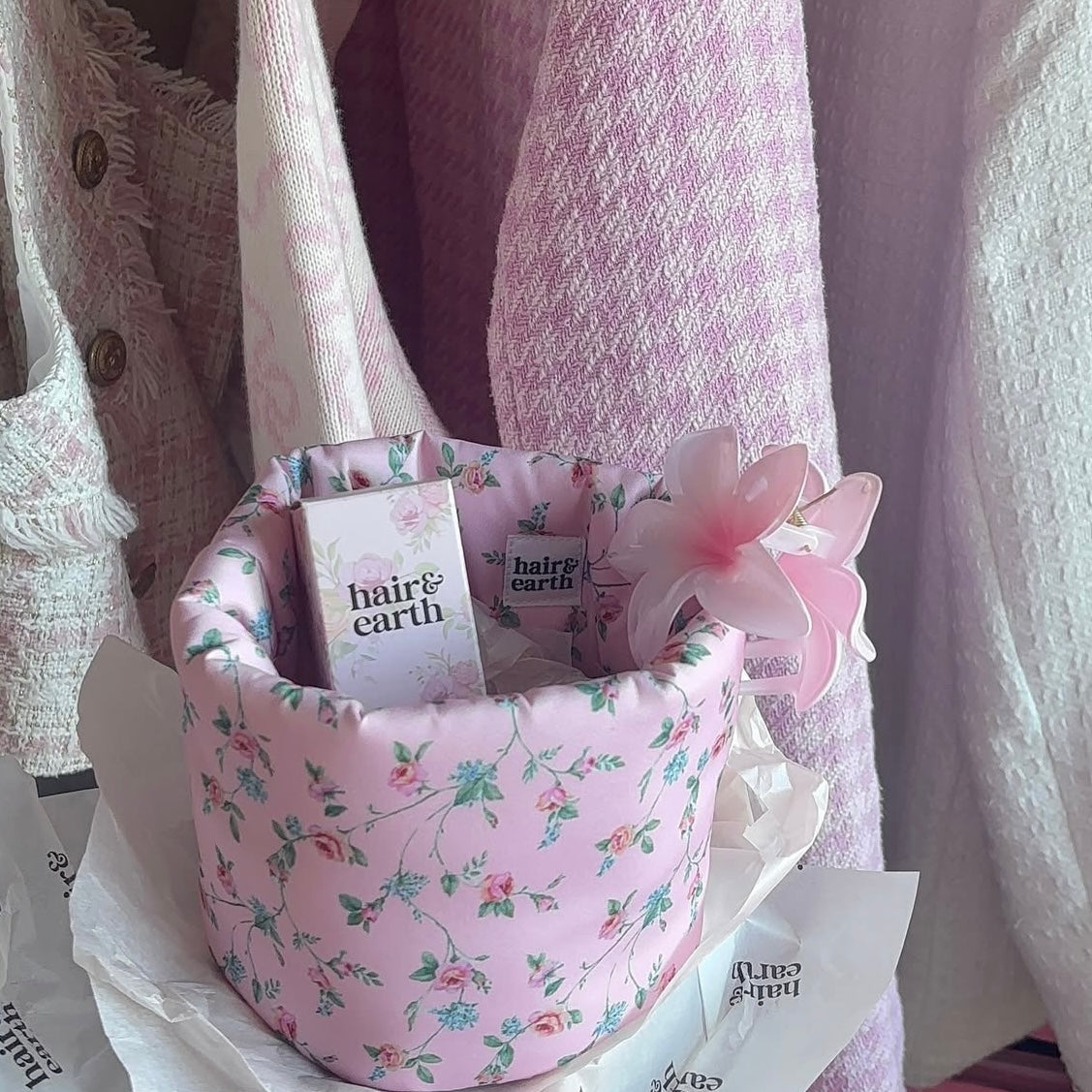 Pillow Pocket - Floral Blush