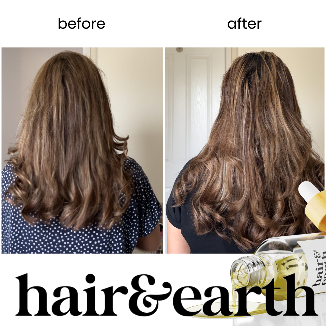Hair & Earth Rose & Raspberry Hair Growth Oil 50ml