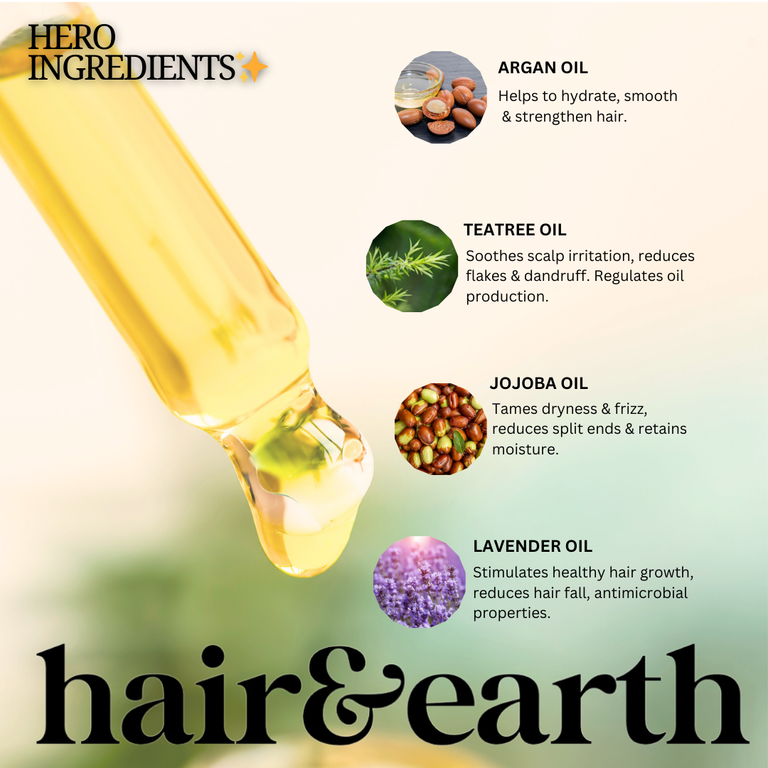 Hair & Earth Natural Scalp Serum 50ml