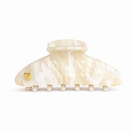 Signature Clip - Frosted Cream