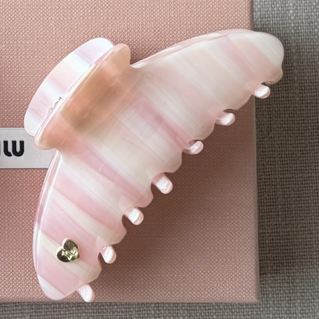 Signature Clip - Pink Macaron