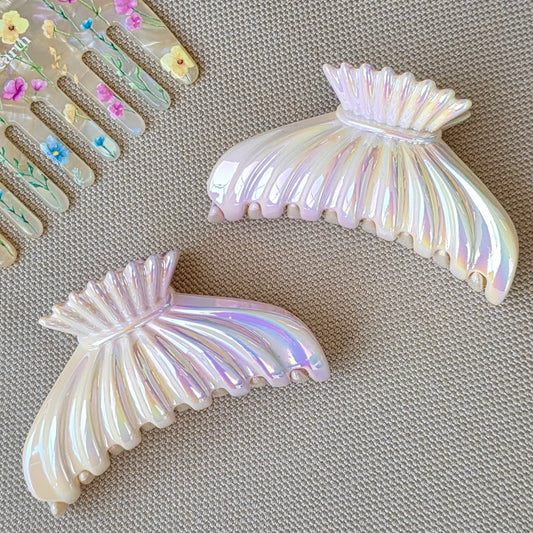 Connie Claw Clip - Lilac