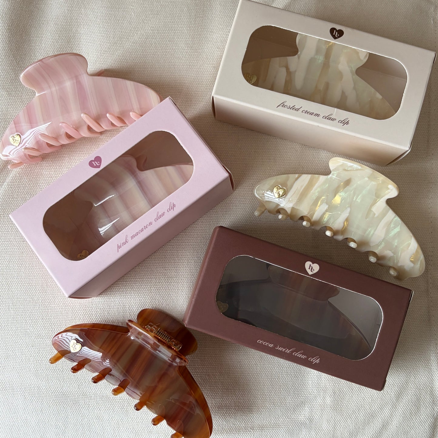 Signature Clip - Cocoa Swirl