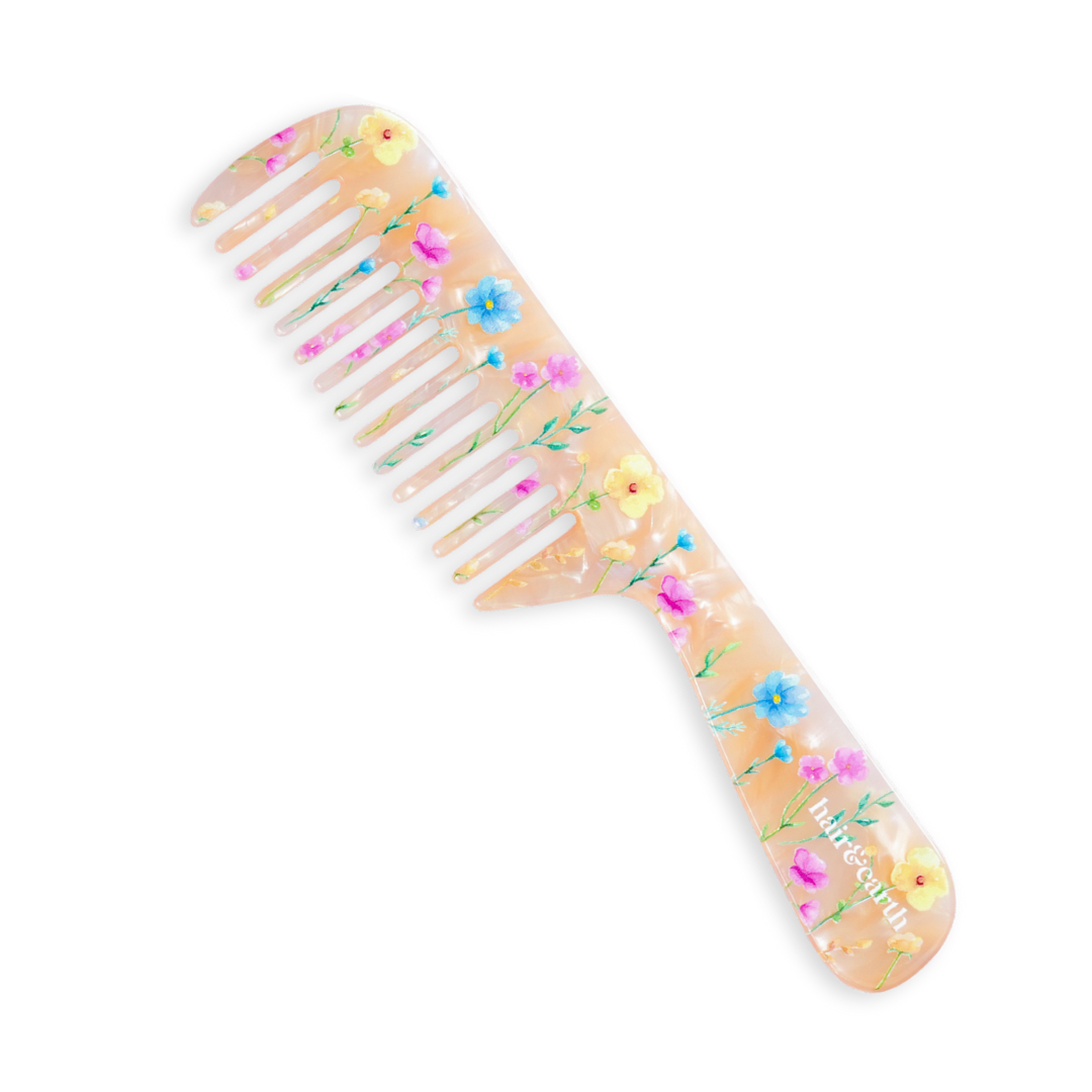 Butter Bloom Classic Handle Comb – Hair & Earth