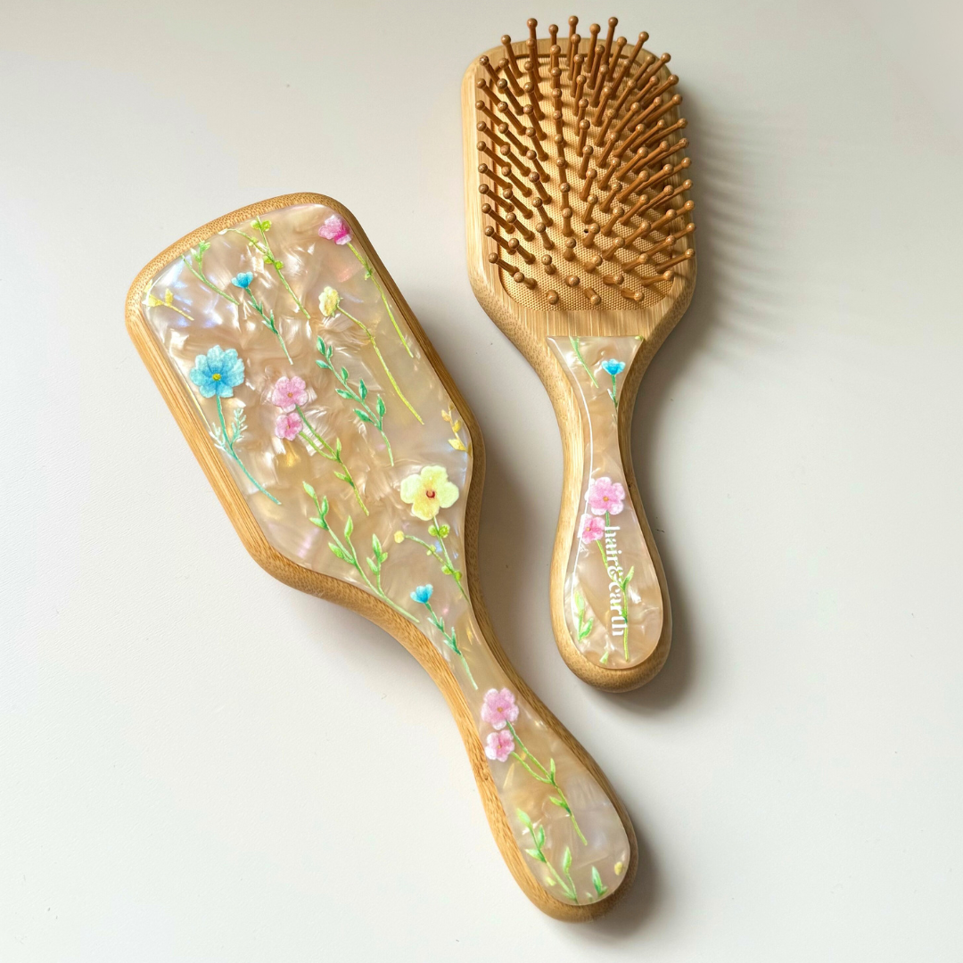 Butter Bloom Luxury Bamboo Hair Brush