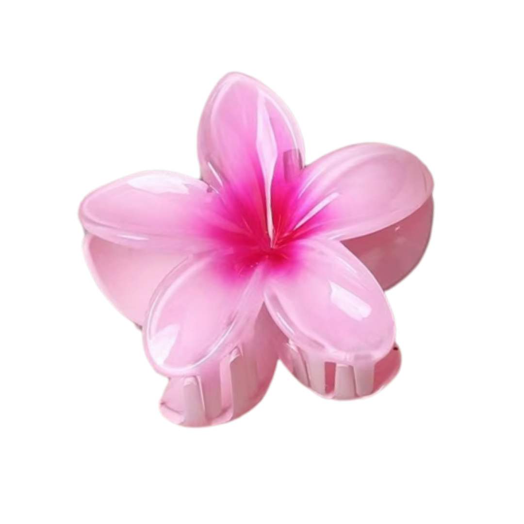 Petal Pink Bloom Claw Clip