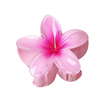 Petal Pink Bloom Claw Clip