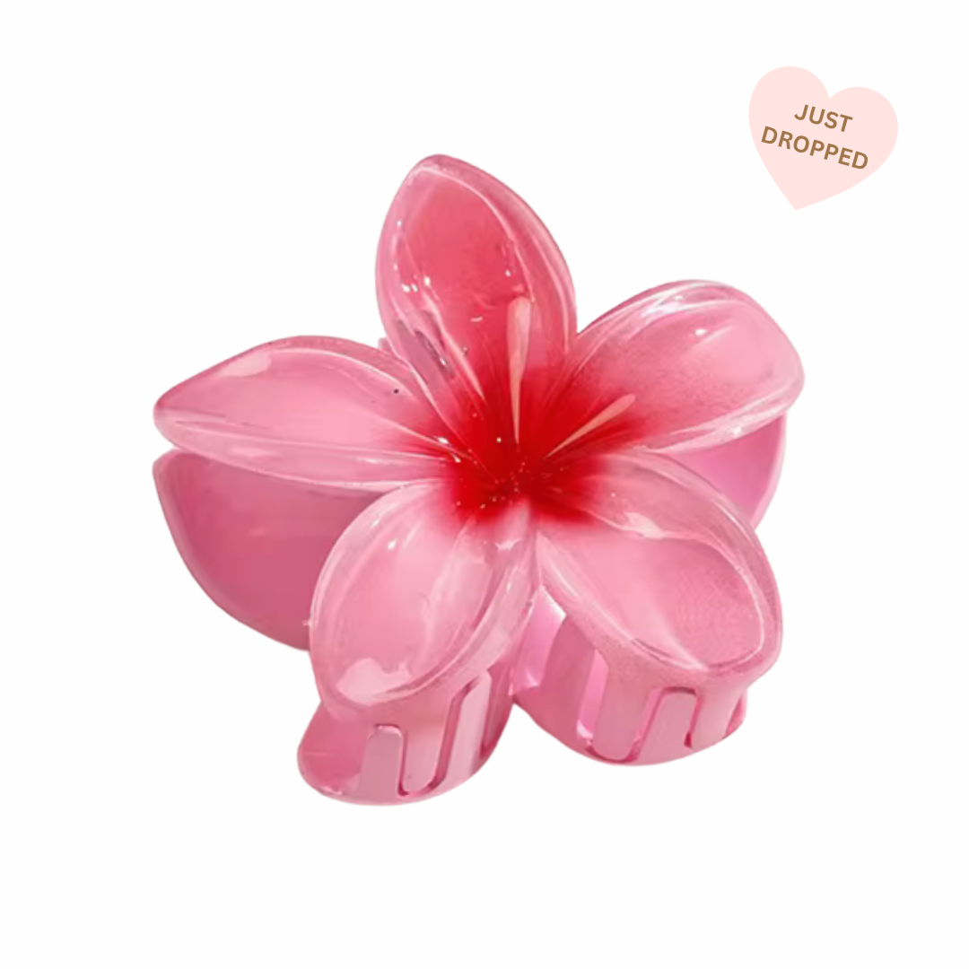 Blush Bloom Claw Clip