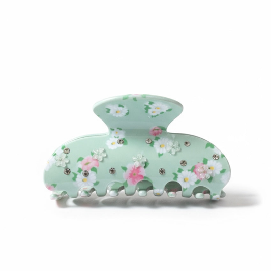 Floral Cutie Claw Clip